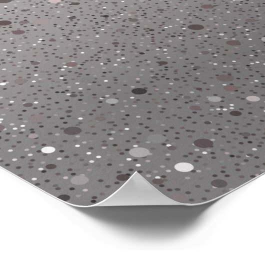 welkomstteken roze zilveren lolstaartwonden poster (Hoek)