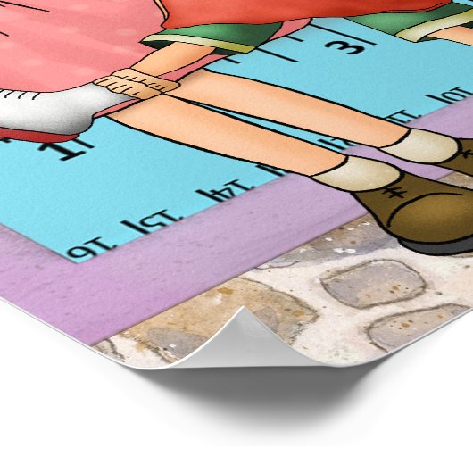 Welkomstteken schoolleraar - SRF Poster (Hoek)