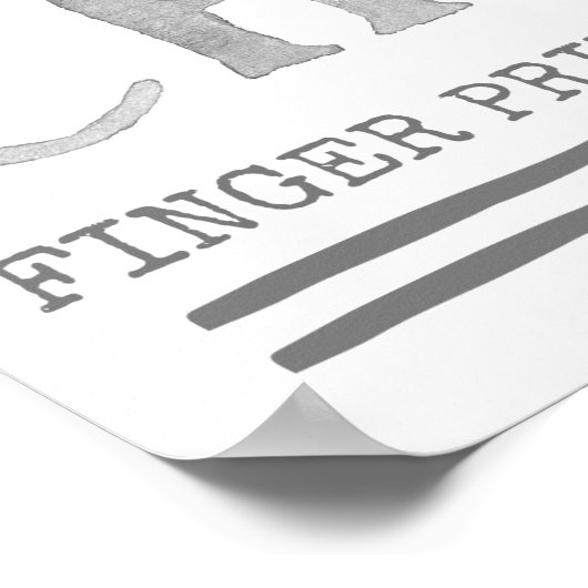 Welkomstteken spionagepartij poster (Hoek)