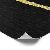 Welkomstteken van de elegante rechtenacademie poster (Hoek)