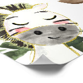 Welkomstteken van het Baby shower voor levende die Poster (Hoek)