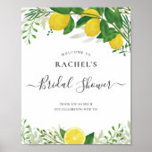 Welkomstteken van het verse Vrijgezellenfeest Lemo Poster (Voorkant)