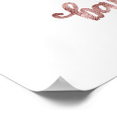 Welkomstteken van Little Boo Halloween Baby shower Poster (Hoek)