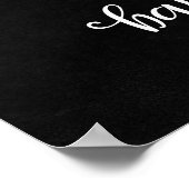 Welkomstteken van Little Boo Halloween Baby shower Poster (Hoek)