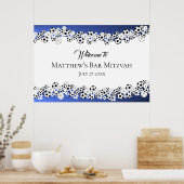 Welkomstteken Voetbalk Mitzvah Poster (Keuken)