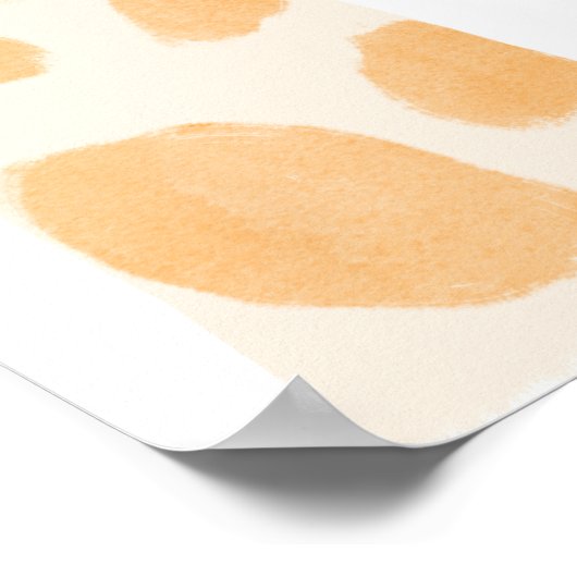 Welkomstteken voor baby-dieren poster (Hoek)