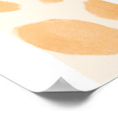 Welkomstteken voor baby-dieren poster (Hoek)