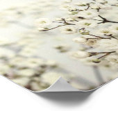 Welkomstteken voor  baby's met een zachte bruiloft poster (Hoek)