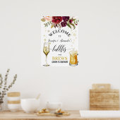 Welkomstteken voor bellen en brouwerijen poster (Keuken)