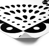 Welkomstteken voor Black & White Papel Picado Wedd Poster (Hoek)