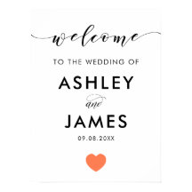 Welkomstteken voor bruiloft, bord voor groeten, ko