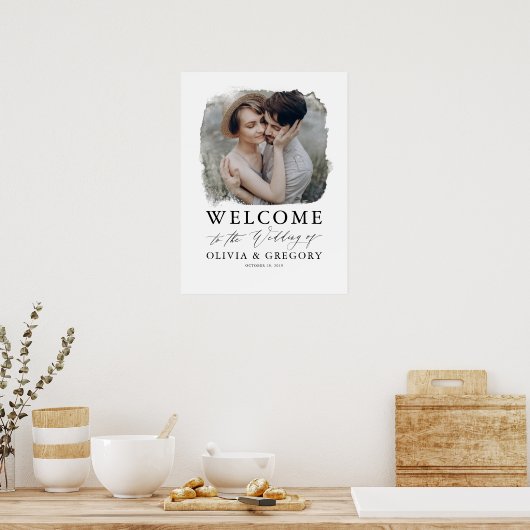 Welkomstteken voor bruiloft poster (Keuken)