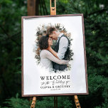 Welkomstteken voor bruiloft poster<br><div class="desc">Fotobruiloft welkom poster.</div>