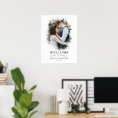 Welkomstteken voor bruiloft poster (Thuiskantoor)