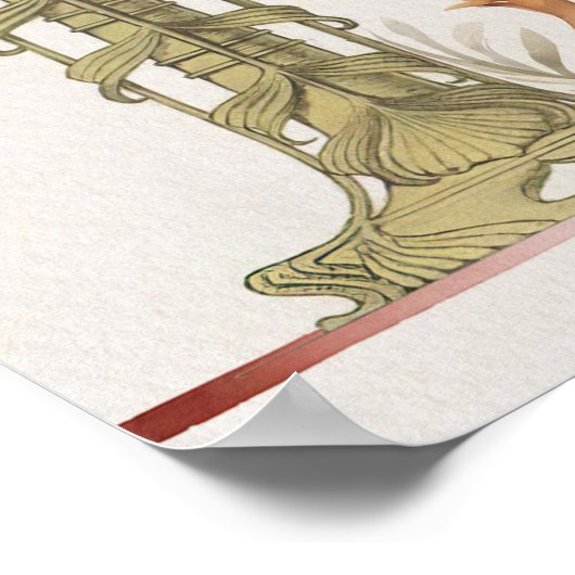 Welkomstteken voor bruiloft Poster (Hoek)