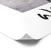 Welkomstteken voor bruiloft poster (Hoek)