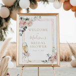 Welkomstteken voor Brunch en Bubble Vrijgezellenfe Poster<br><div class="desc">Welkom gasten bij je douche met dit mooie poster. Voeg de naam van de gast op erewoord,  de douchedatum en de aangepaste welkomsttekst toe met behulp van de velden die u hebt opgegeven. Overeenkomende items die beschikbaar zijn in de winkel Adore Paper Co. Zazzle.</div>
