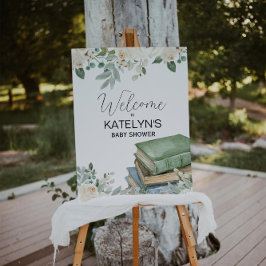 Welkomstteken voor eBay-winkel met Baby shower Poster