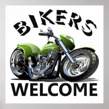 Welkomstteken voor fietsers