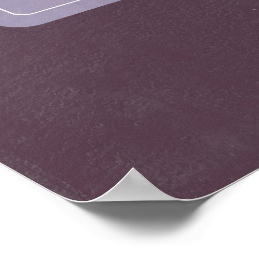  Welkomstteken voor Floral Wedding Poster (Hoek)