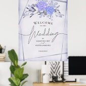 Welkomstteken voor Floral Wedding Poster (Thuiskantoor)