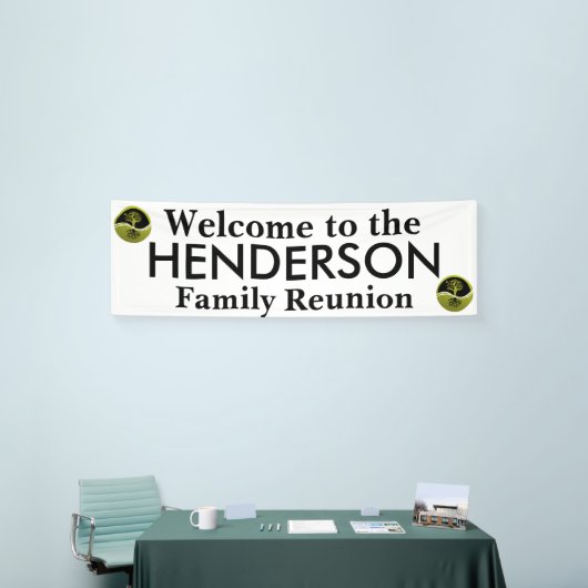 Welkomstteken voor gezinshereniging -  spandoek (Beurs)