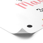 Welkomstteken voor Kitty Cat Poster (Hoek)