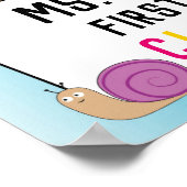 Welkomstteken voor klaslokaal in ons tuinthema poster (Hoek)