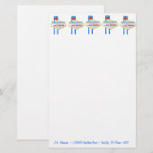 Welkomstteken voor Las Vegas Strip Briefpapier (Voorkant / Achterkant)