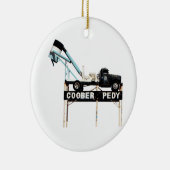 Welkomstteken voor Opal Mining Coober Pedy Keramisch Ornament (Rechts)