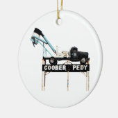 Welkomstteken voor Opal Mining Coober Pedy Keramisch Ornament (Links)
