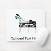 Welkomstteken voor Opal Mining Coober Pedy Muismat (Met muis)