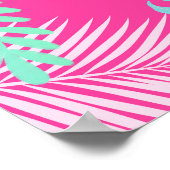 Welkomstteken voor pool | Pool Party Sign Poster (Hoek)