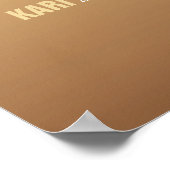 Welkomstteken voor Starfish Netting Beach Wedding  Poster (Hoek)