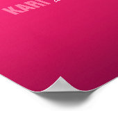 Welkomstteken voor Starfish Netting Wedding | fusc Poster (Hoek)