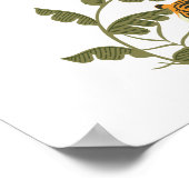 Welkomstteken voor Tropical Safari Animal Wedding Poster (Hoek)