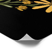 Welkomstteken voor wilde Baby showers en bijen Poster (Hoek)