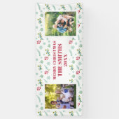 Welkomstteken Vroegere kerstfeestdag Spandoek (Verticaal)