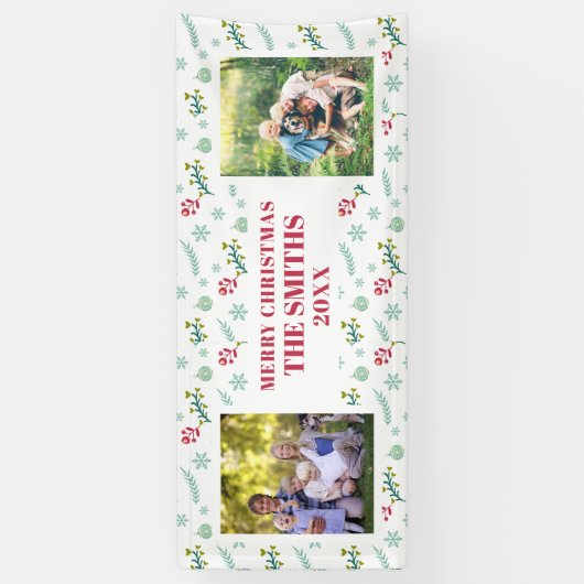 Welkomstteken Vroegere kerstfeestdag Spandoek (Verticaal)