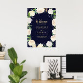 Welkomstteken winter (20x28) poster (Thuiskantoor)