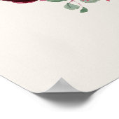 Welkomstteken winterweddenschap poster (Hoek)