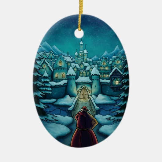 welkomstvakantie keramisch ornament (Voorkant)