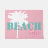 Welkomstvlees palmboom deurmat (Voorkant)