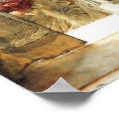 Welkomstvoetstappen Poster (Hoek)