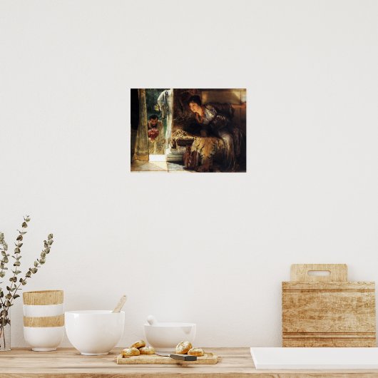 Welkomstvoetstappen Poster (Keuken)