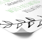  Welkomstwachtwoord WiFi Poster (Hoek)