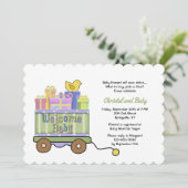 welkomstwagenuitnodiging kaart (Staand voorkant)