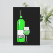 welkomstwijn kaart (Staand voorkant)