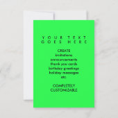 welkomstwijn kaart (Achterkant)