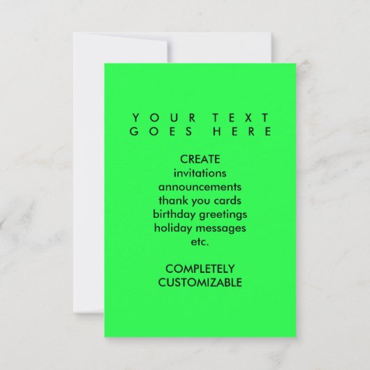 welkomstwijn kaart (Achterkant)